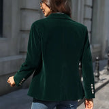 Caterina | Sofisticado Blazer de Terciopelo