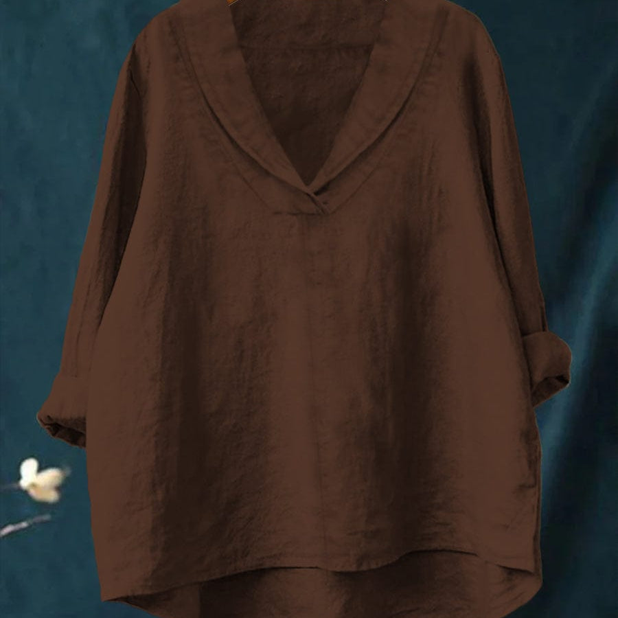 Samantha | Elegante Camisa de Verano en Lino