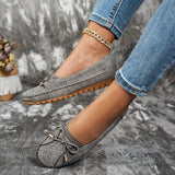 Sabine – Mocasines suaves y confortables con elegante lazo