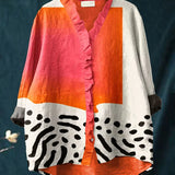 Melinda | Elegante Blusa de Verano en Lino