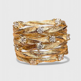 Anillo vintage de oro con un toque atemporal