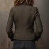 Annette™ | Blazer de Lujo Elegante con Acabados de Terciopelo