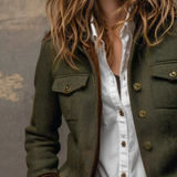 Annette™ | Blazer de Lujo Elegante con Acabados de Terciopelo