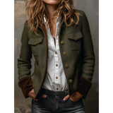 Annette™ | Blazer de Lujo Elegante con Acabados de Terciopelo