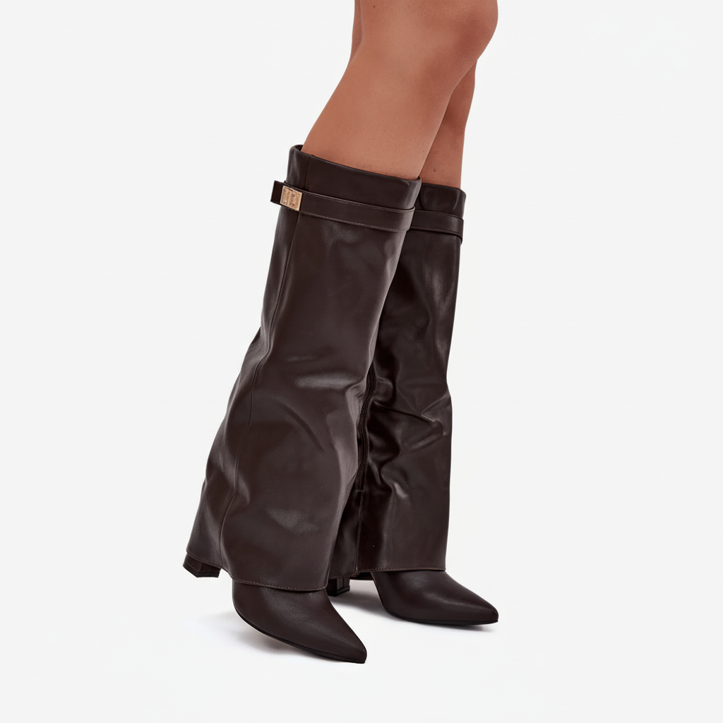 Levina - Botas de Estilo Tiburón