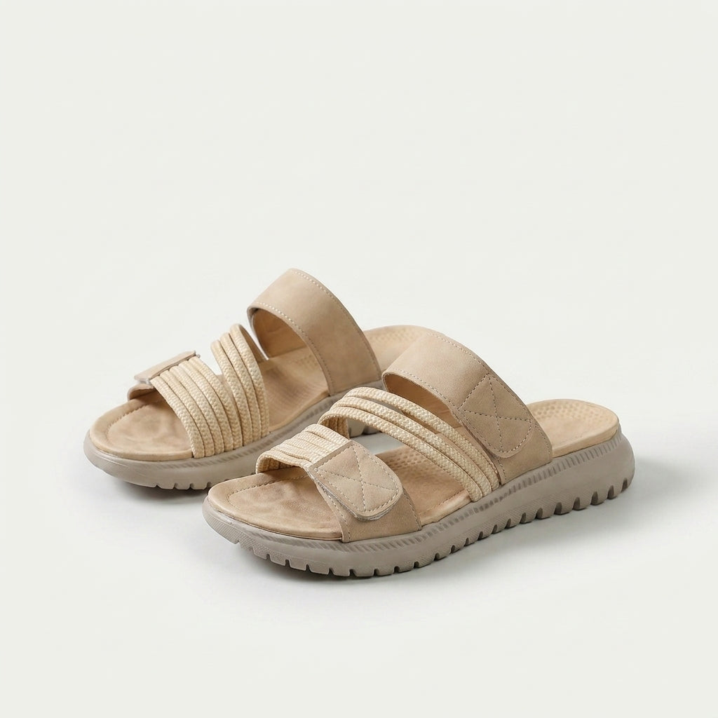 Cleo - Sandalia Deportiva Confortable con Suela de Plataforma