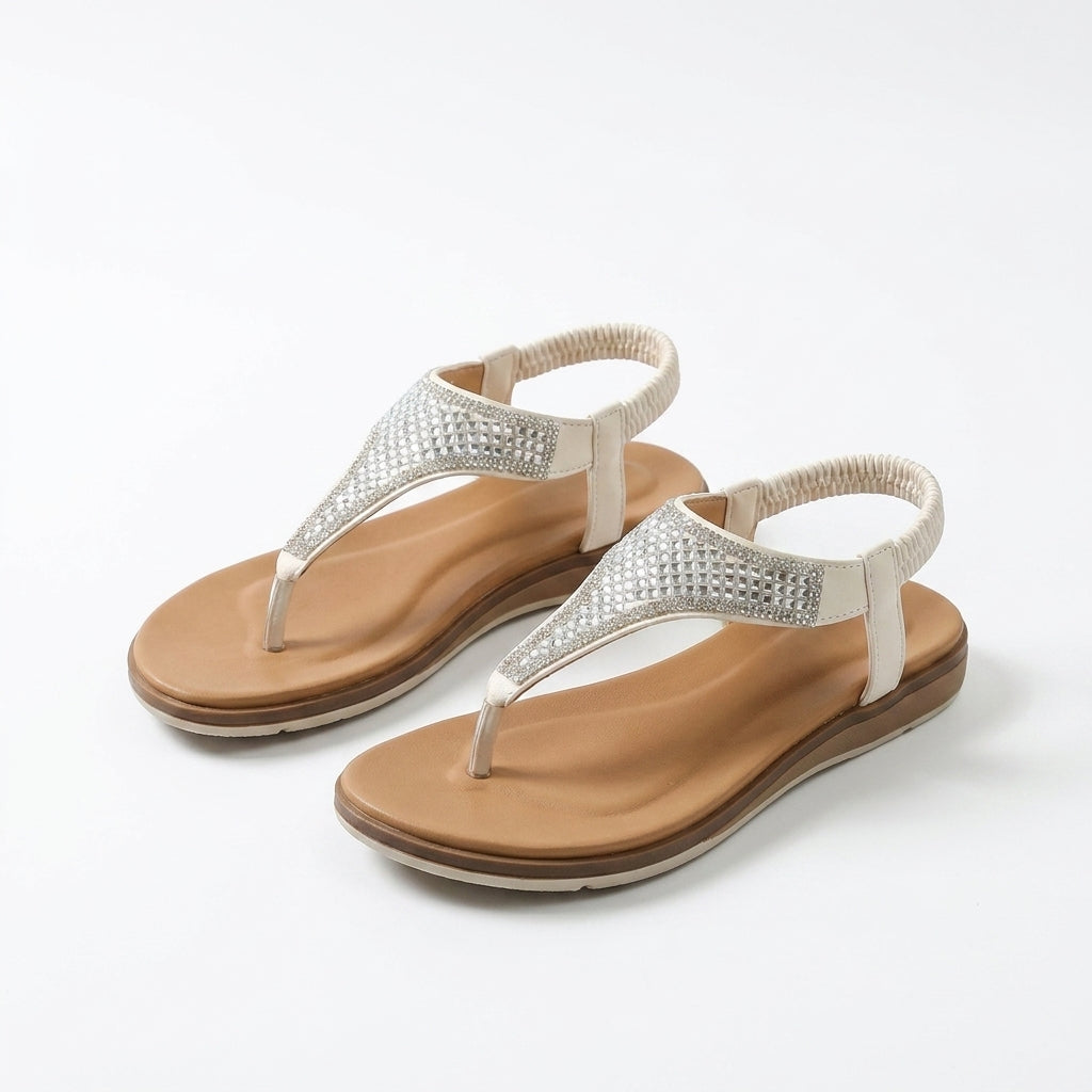 Stella – Sandalias brillantes de verano para ocasiones especiales